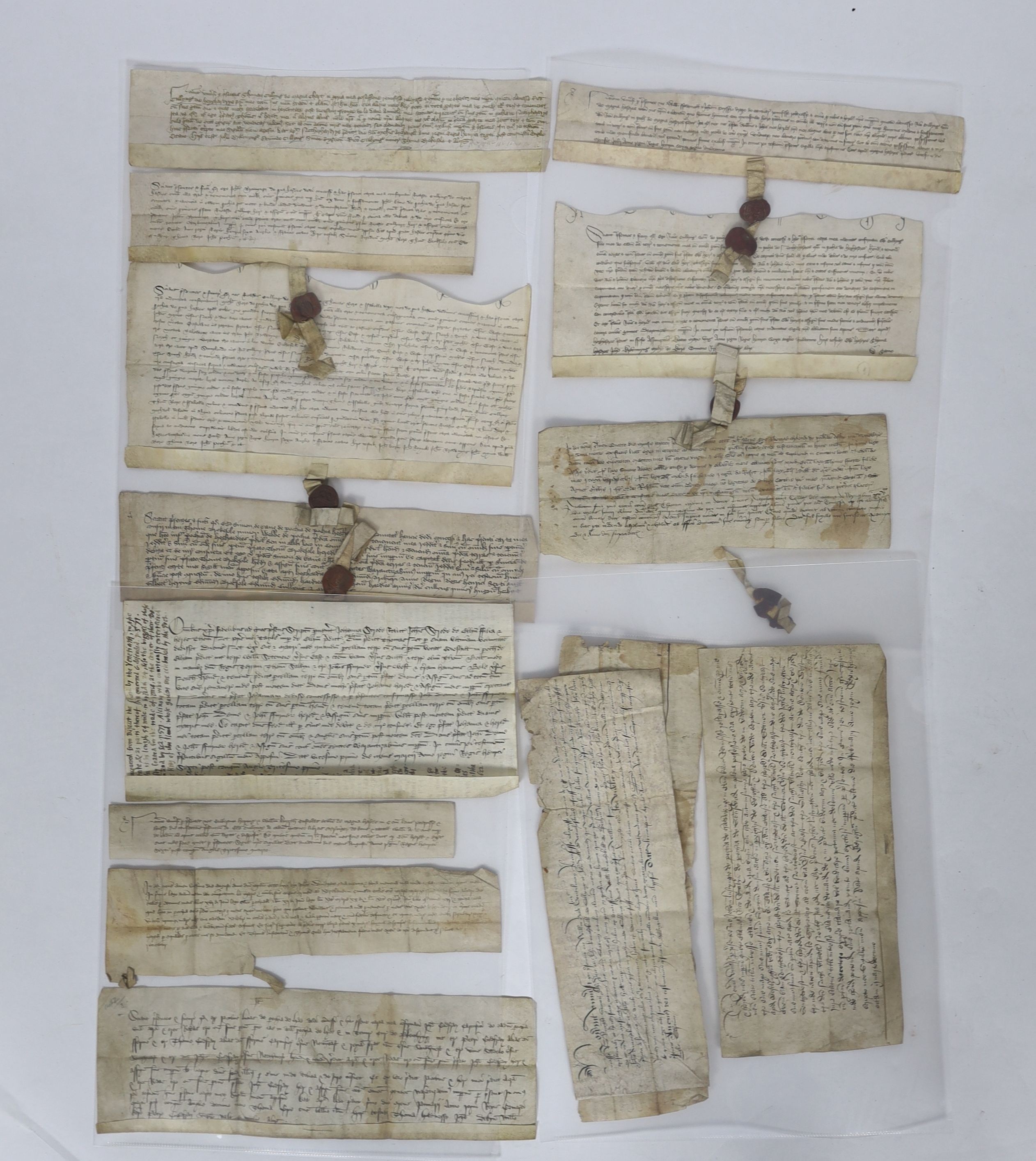 A Collection of deeds and documents relating chiefly to Kent, 1264-1654, from the collection of Thomas Godfrey Godfrey-Faussett (1829-1877)